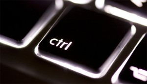 atalhos de teclado usando a tecla control - CTRL