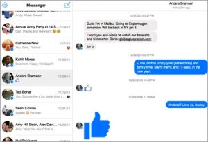 messenger web do facebook