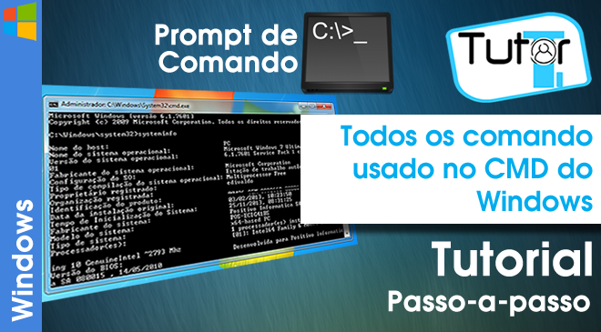 25 comandos básicos do CMD (Terminal do Windows)